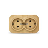 Розетка IONICH 2-ая сосна с/з (10/200)