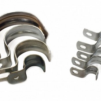 Скоба метал 1-лапковая d38-40мм U-Plast (50)