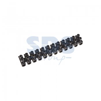 Колодка клеммная  10А 4-10 мм² черный Rexant ЗВИ-10 (10)