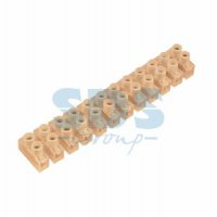 Колодкa клеммная 10А 4-10 мм2 белая KВ-10 Rexant (10)