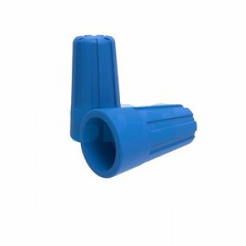 Соединительный изолирующий зажим  1-4.5мм² ø3мм синий СИЗ-2 Rexant