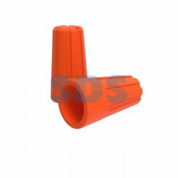 Соединительный изолирующий зажим 1.5-6мм² ø3.3мм оранжевый СИЗ-3 Rexant (100/4800)