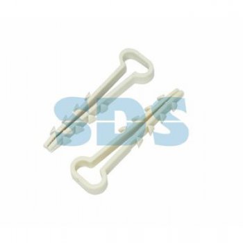 Дюбель-хомут плоский 5-10 белый 100шт Proconnect (80)