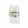 Хомут 2.5x100 белый 100шт Proconnect (10)