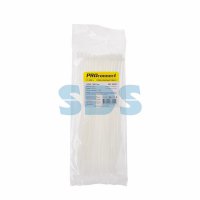 Хомут 2.5x200 белый 100шт Proconnect (10)