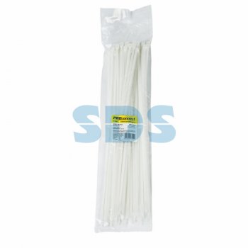 Хомут 4.8x400 белый 100шт Proconnect (10)