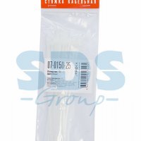 Хомут 2.5x150 белый 25шт Rexant (10)