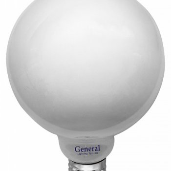 Лампа филамент шар G95  8Вт Е27 2700К 810Лм General матовая (5)