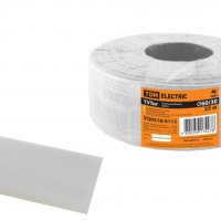 Трубка термоусадочная ТУТнг 50/25 белый ролл TDM (25)