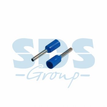 Наконечник штыревой втулочный изолированный 0.75мм²-8 Rexant НШВи синий (100)