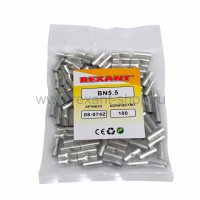 Гильза ГМЛ   6-3.4 L=15мм 4-6мм² Rexant (100)