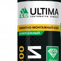 Клей Жидкие Гвозди Ultima 300 акрил для  скрытого монтажа 300мл картридж прозрачный (12)
