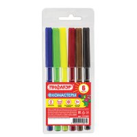 Фломастеры 6 цветов Пифагор вентилируемый колпачок (1)