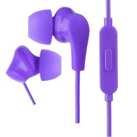Гарнитура вкладыши Perfeo Alpha 3пары амбушюр фиолетовый коробка (60)