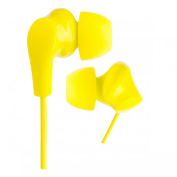 Наушники вкладыши Perfeo Nova 3пары амбушюр желтый коробка (1/60)