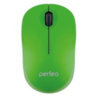 Мышь Perfeo 4507 Sky, 3кн, 1200 DPI, зеленый беспроводная (1/100)