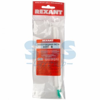 Паста теплопроводная КПТ-8 5 мл (шприц) Rexant (10)