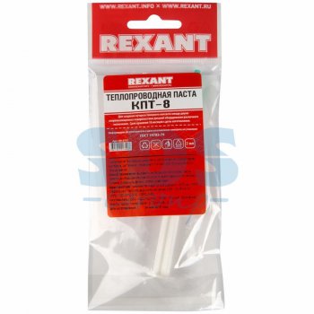 Термопаста для CPU КПТ-8 2 мл в шприце Rexant (10)