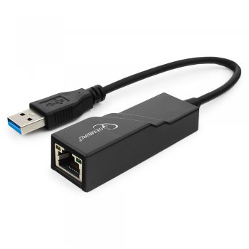 Сетевой адаптер Ethernet Gembird NIC-U3 USB 3.0 - Fast Ethernet adapter 10/100/1000 Мбит/сек (1/100)