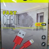 Кабель USB-iPhone8pin 2м KLGO S-50