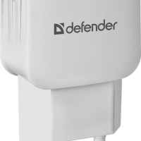 Адаптер 220В USBx2 Defender EPA-13 2.1А белый (200)