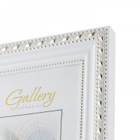 Рамка пластик 40x50 Gallery 642968-16 белый с золотым орнаментом (6)