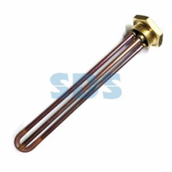 Нагревательный элемент для бойлера, ТЭН, RDT TW3 PA - 1200 Вт, фланец М6, 42 мм, с прокладкой