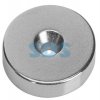 Магнит неодимовый диск 30х5мм с зенковкой сцепление 10х5.5мм 10кг Rexant