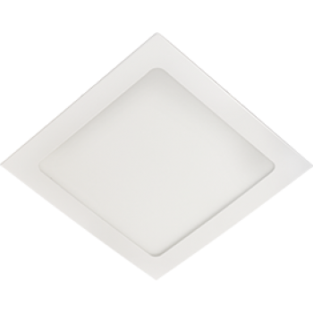 Светильник точечный квадратный  9Вт 6500К Ecola 145x145x20мм (30)