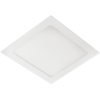 Светильник точечный квадратный 18Вт 4200К Ecola 225x225x20мм (20)