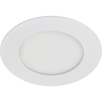 Светильник точечный круглый  6Вт 2700К Ecola 120x20мм (40)