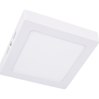 Светильник точечный накладной квадратный  6Вт 6500К Ecola 120x120x32мм (40)