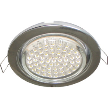 Светильник точечный GX53 хром Ecola H4 кd102  2шт/уп (2/100)