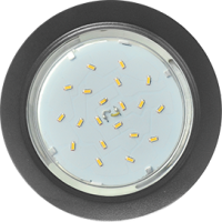 Светильник точечный GX53 черный матовый Ecola H4 к+ (10/50)