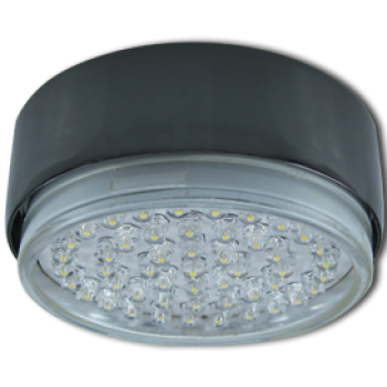 Светильник точечный накладной GX53 черный хром Ecola FT8073 (50)