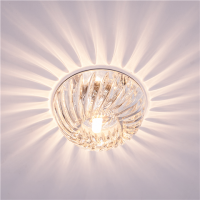 Светильник точечный G4 ЭкономСвет Т-F 3606-L CR CL точечныйечные светильники