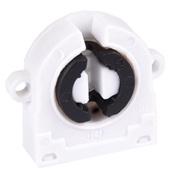 Патрон G13 пластик торцевой поворот ушки Ecola (10)