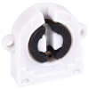 Патрон G13 пластик торцевой поворот ушки Ecola (50)
