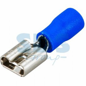 Разъём плоский изолированный мама РпИм 2-250 7.4мм 1.5-2.5мм² (РпИ-м 2.5-(6.3)) Rexant (100)