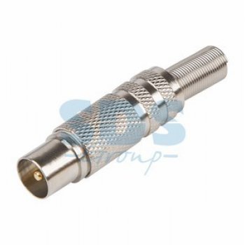 Штекер TV Proconnect "Никель" с пружиной (100)