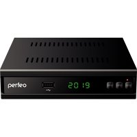 Ресивер Perfeo Medium DVB-T2/C LCD 2USB HDMI RCA Wi-Fi IPTV металл (20)