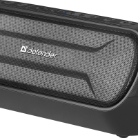 Колонка портативная Bluetooth Defender Enjoy S1000 20Вт аккумулятор 2000мАч AUX подсветка черный (20)