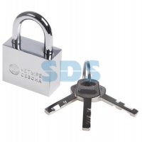 Замок навесной серия «Сталь» 40 мм Четыре сезона