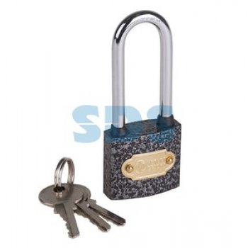 Замок навесной  32мм длинная дужка Четыре сезона