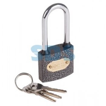 Замок навесной  40мм длинная дужка Четыре сезона