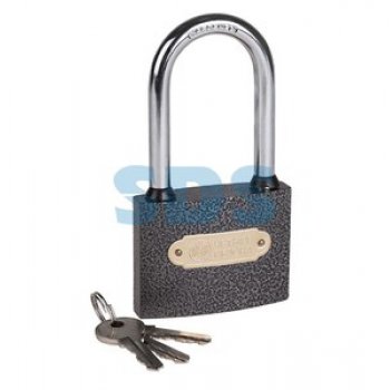 Замок навесной серия «Чугун» 75 мм длинная дужка Четыре сезона