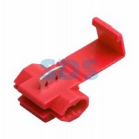 Ответвитель питания 0.5-1.0мм² красный Rexant (100)