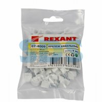 Скоба Rexant круглая D 9мм 50шт (10)