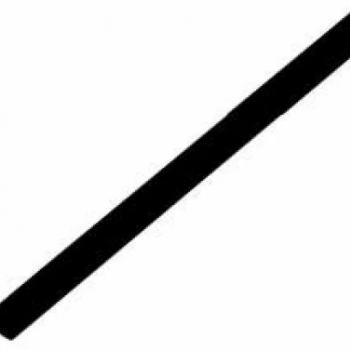 Трубка термоусадочная ТУТнг 6/3мм чёрный 1м Rexant (50)