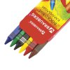 Карандаши восковые 6 цветов Brauberg "АКАДЕМИЯ" (1)